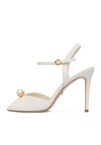 Gino Rossi - GINO ROSSI Sandały CEO-ROSE-LT2091-W Biały. Kolor: biały. Materiał: skóra #6