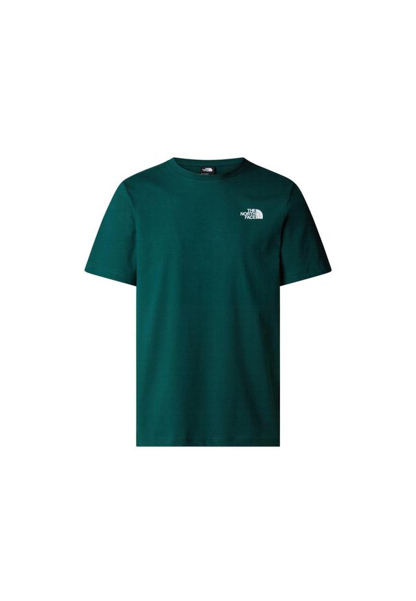 The North Face Koszulka S/S Redbox Nf0A87Npa1B. Kolor: zielony