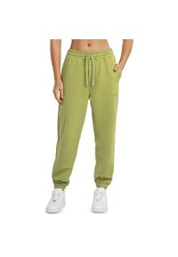 Spodnie dresowe Lifestyle damskie SIROKO Amakihi-W. Kolor: zielony. Materiał: dresówka. Sport: fitness #1
