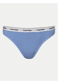 Calvin Klein Underwear Komplet 3 par stringów 000QD5209E Kolorowy. Materiał: bawełna. Wzór: kolorowy #5