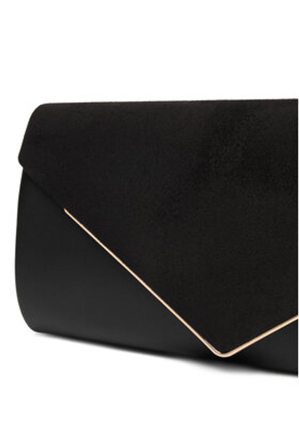 Aldo Torebka Serpante 14143590 Czarny. Kolor: czarny. Materiał: skórzane