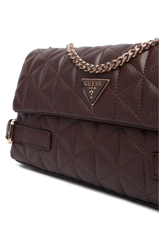 Guess Torebka Paisleigh HWQG98 83210 Brązowy. Kolor: brązowy. Materiał: skórzane