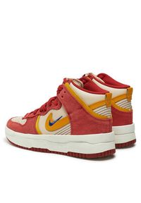 Nike Sneakersy Dunk High Up DH3718 600 Pomarańczowy. Kolor: pomarańczowy. Materiał: skóra, zamsz