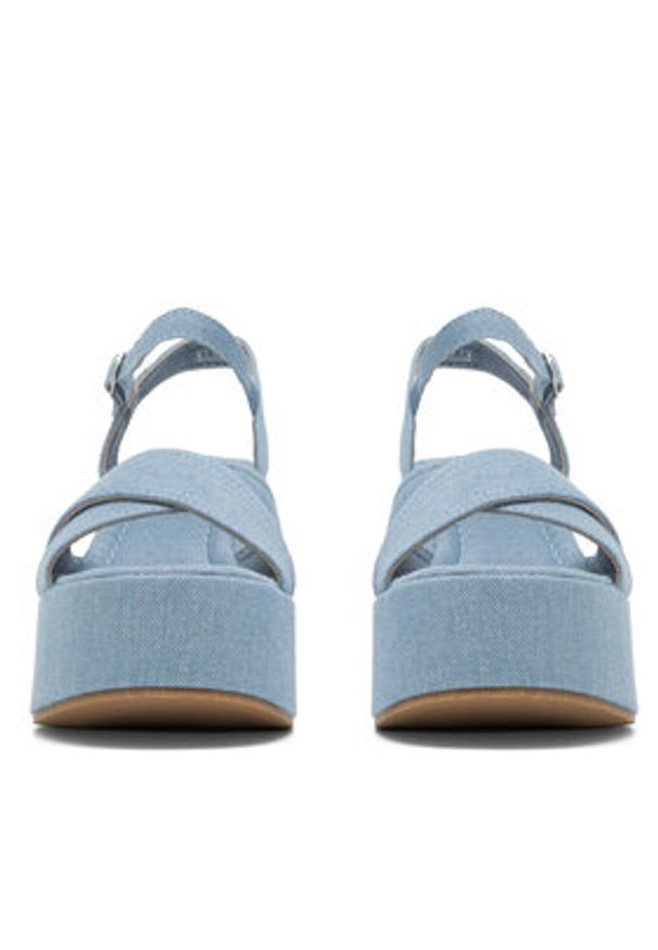 Jenny Fairy Sandały MOBBY KL E2206-101 Niebieski. Kolor: niebieski. Materiał: materiał