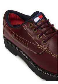 Tommy Jeans Półbuty Archive '01 Boat Shoe Leather EM0EM01651 Brązowy. Kolor: brązowy. Materiał: skóra #2