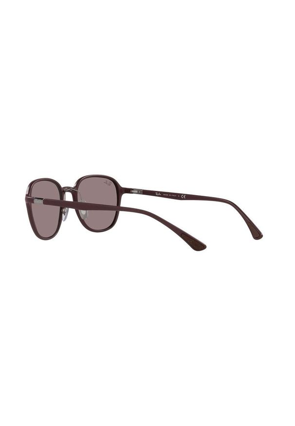 Ray-Ban Okulary przeciwsłoneczne kolor brązowy. Kolor: brązowy