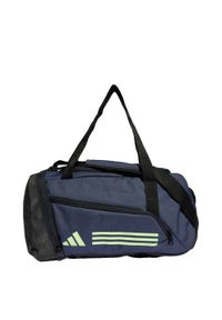 Adidas - Torba Essentials 3-Stripes Duffel XSmall. Kolor: zielony, niebieski, wielokolorowy. Materiał: materiał