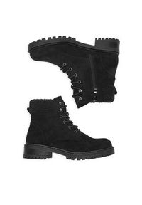 Clara Barson Trzewiki CEO-RE22F657-17 Czarny. Kolor: czarny. Materiał: materiał #3