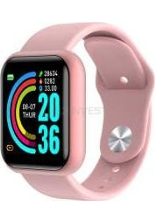 Smartwatch R2 Invest L18 Różowy (Sport Smartband pink). Rodzaj zegarka: smartwatch. Kolor: różowy. Styl: sportowy