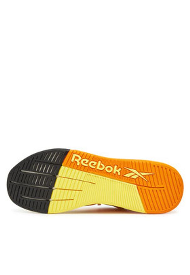 Reebok Sneakersy NANO X5 100209367 Żółty. Kolor: żółty. Materiał: materiał