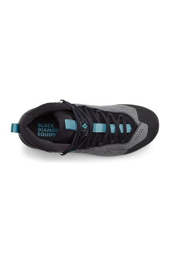 Damskie buty turystyczne Black Diamond Mission LTHR WP Aprch. Kolor: niebieski, szary, wielokolorowy. Styl: sportowy