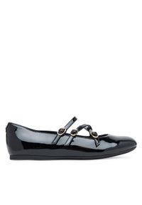 Guess Baleriny FLTKAL PAF02 Czarny. Kolor: czarny. Materiał: skóra #1