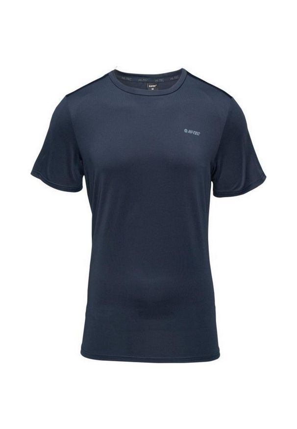 Hi-tec - T-shirt Męski Jeden Kolor Hadi. Kolor: niebieski