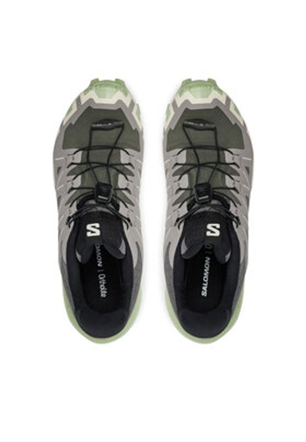 salomon - Salomon Buty do biegania Speedcross 6 L47582000 Szary. Kolor: szary. Materiał: materiał. Model: Salomon Speedcross