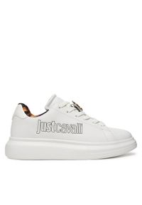 Just Cavalli Sneakersy 80RA3SB3 ZPB99 Biały. Kolor: biały. Materiał: skóra #1