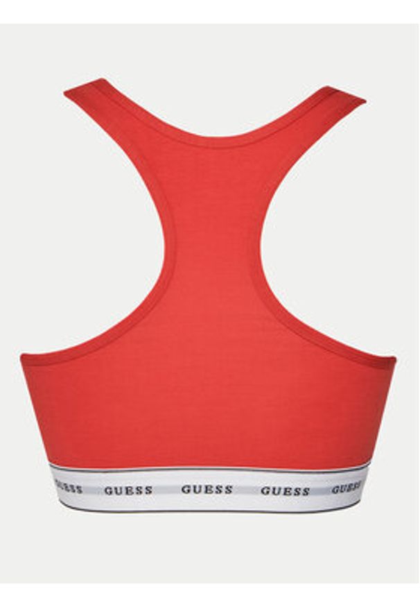 Guess Biustonosz top O97C01 KBBU1 Czerwony. Kolor: czerwony. Materiał: bawełna