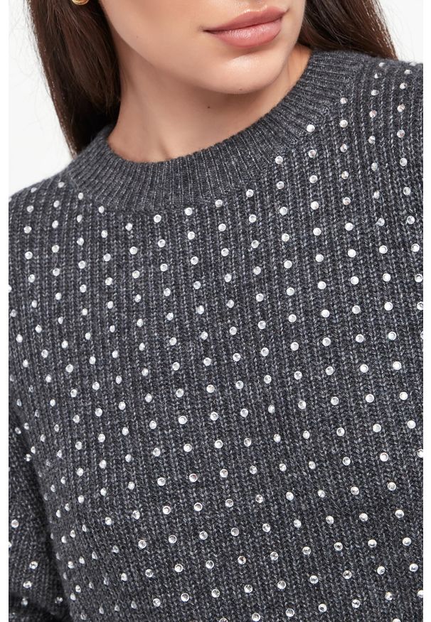 Marella Sport - Sweter damski z wełną Molo MARELLA SPORT. Materiał: wełna. Styl: sportowy