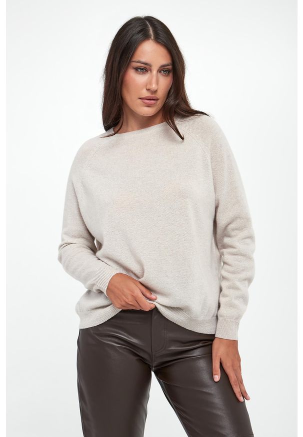 Marella - Sweter damski kaszmirowy Tesa MARELLA. Materiał: kaszmir