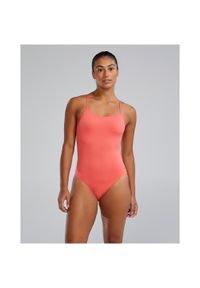 Strój pływacki damski TYR Cutoutfit Swimsuit - USA. Kolor: różowy