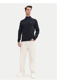 Aeronautica Militare Sweter 251MA1489L506 Granatowy Regular Fit. Kolor: niebieski. Materiał: bawełna #4