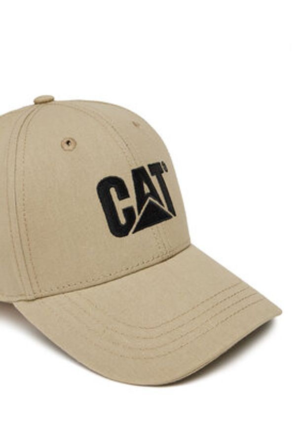 CATerpillar Czapka z daszkiem Trademark W01791-10401 Beżowy. Kolor: beżowy. Materiał: bawełna, materiał
