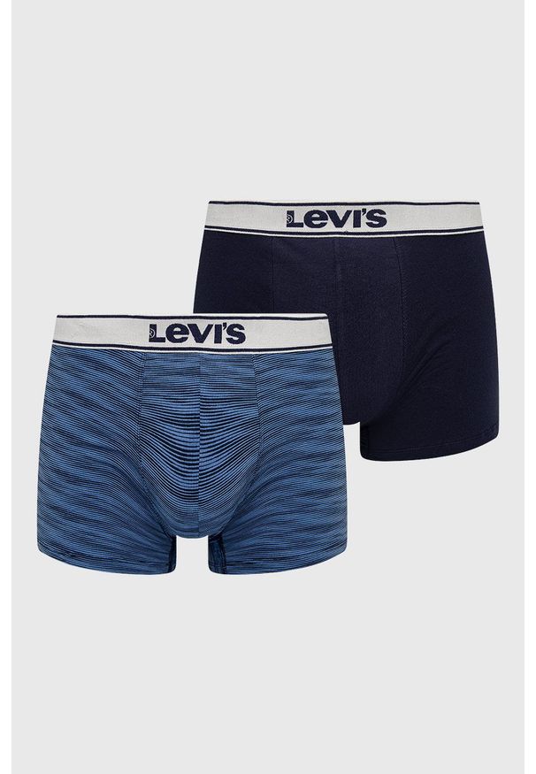 Levi's® - Levi's Bokserki (2-pack) kolor niebieski. Kolor: niebieski