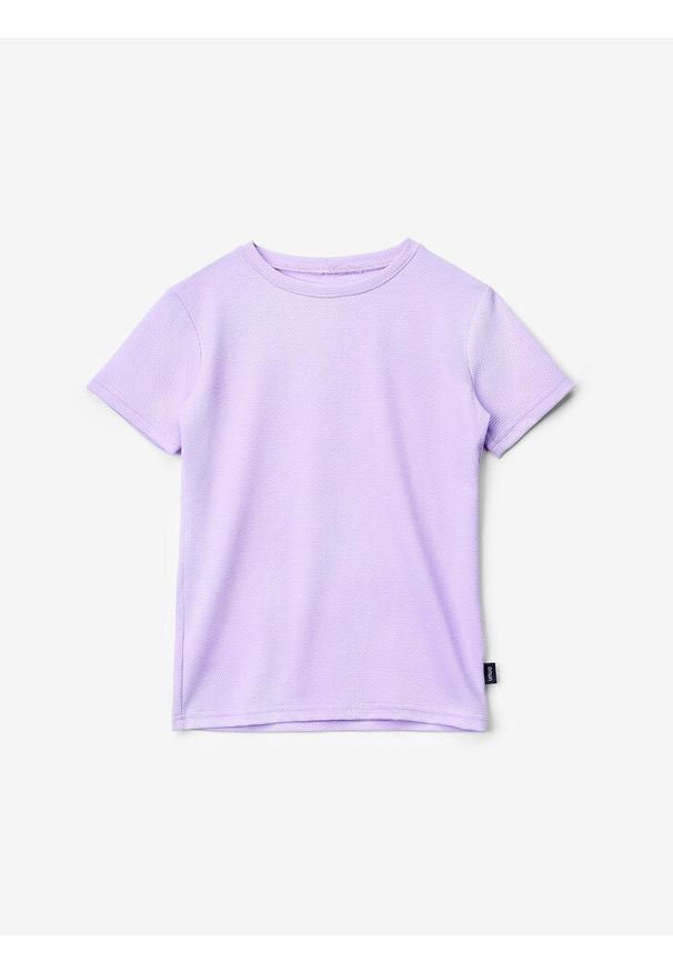 UNUO - Dětské funkční triko, Lila. Kolor: fioletowy. Sport: turystyka piesza