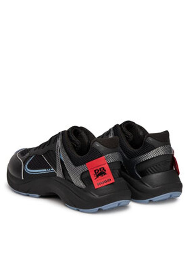 Hugo - HUGO Sneakersy 50543305 Czarny. Kolor: czarny. Materiał: skóra