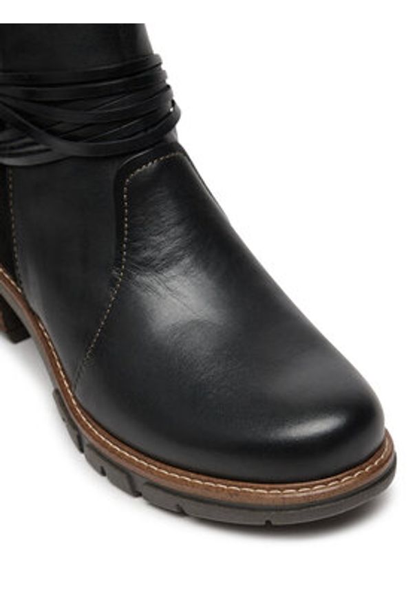 Pikolinos Botki W1T-8906C2 Czarny. Kolor: czarny. Materiał: skóra