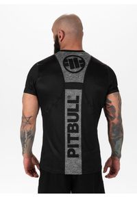 PITBULL - Koszulka męska Pitbull Mesh Performance Pro plus Cross Camo. Kolor: wielokolorowy, czarny, szary. Materiał: mesh