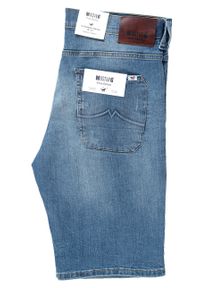 Mustang - SPODENKI MUSTANG 5-Pocket-Short 1007720 5000 415. Materiał: jeans