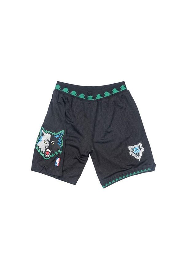 Mitchell & Ness - Szorty Minnesota Timberwolves Authentic Alternate 2003/04. Kolor: czarny. Sport: koszykówka