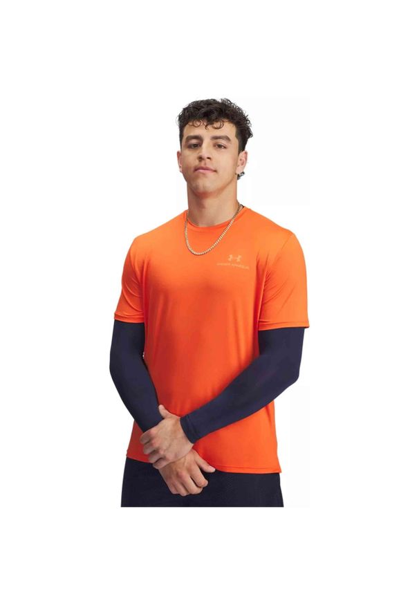 Koszulka Under Armour Vanish Energy. Kolor: pomarańczowy