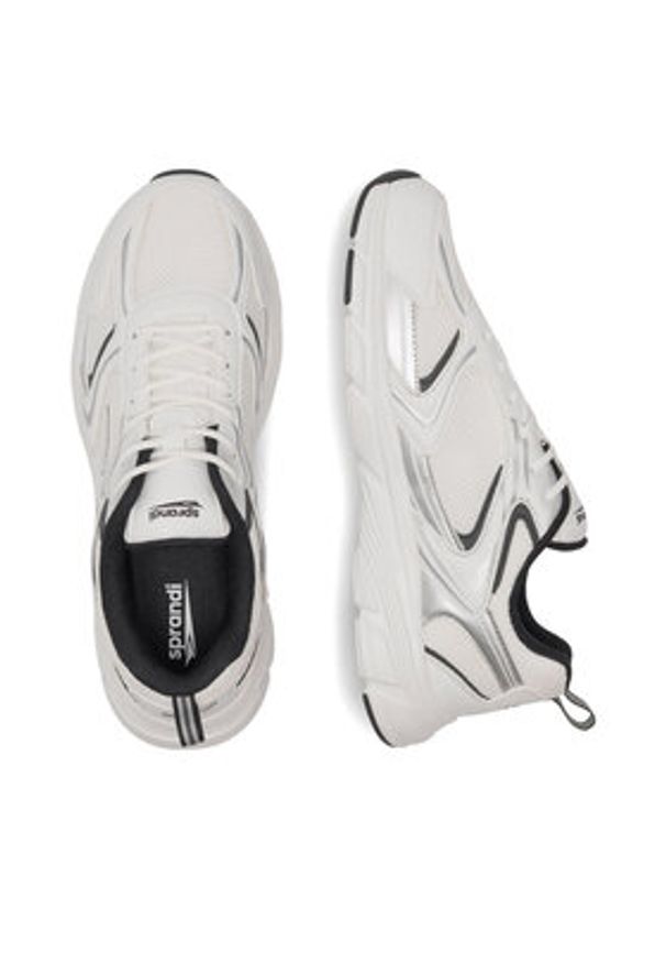 Sprandi Sneakersy MP40-23404Z Biały. Kolor: biały. Materiał: materiał