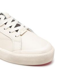 Pepe Jeans Sneakersy Kenton Vintage Boot PLS31408 Biały. Kolor: biały. Materiał: skóra
