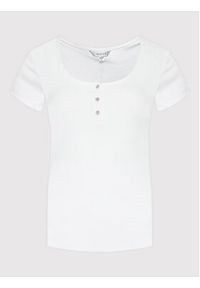 Guess Bluzka W2YP24 KBCO2 Biały Slim Fit. Kolor: biały. Materiał: wiskoza #2