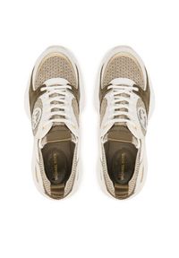 MICHAEL Michael Kors Sneakersy Zuma 43T6ZUFS2L Beżowy. Kolor: beżowy. Materiał: skóra #4