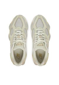 New Balance Sneakersy U9060EEP Beżowy. Kolor: beżowy. Materiał: zamsz, skóra #5