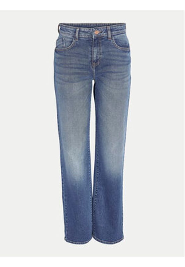 Noisy may - Noisy May Jeansy Yolanda 27025067 Niebieski Wide Leg. Kolor: niebieski