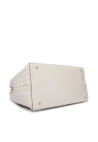 Guess Torebka Cheryl HWTQ97 20240 Kremowy. Kolor: kremowy. Materiał: skórzane #5