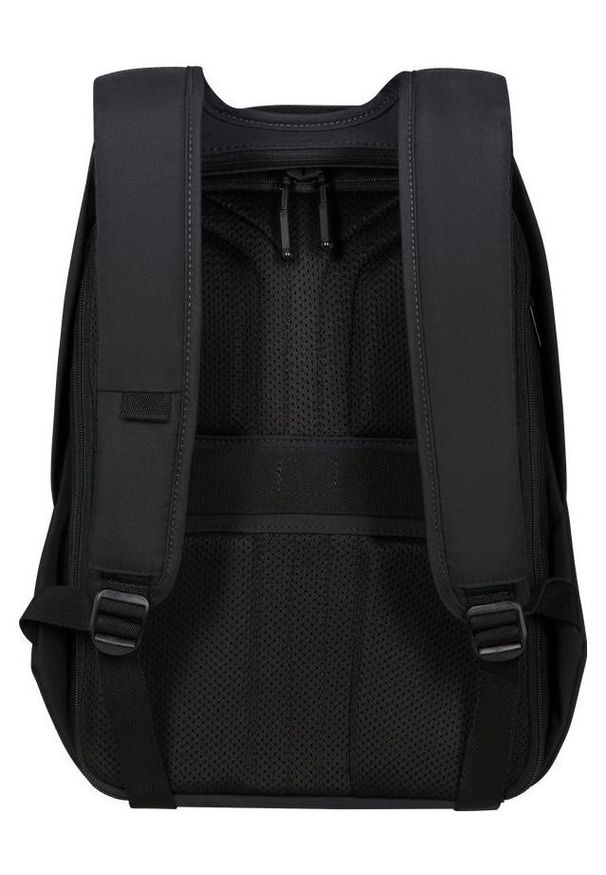 Plecak Samsonite Securipak 2.0 14.1'' czarny. Kolor: czarny. Materiał: materiał, tkanina. Styl: młodzieżowy, elegancki