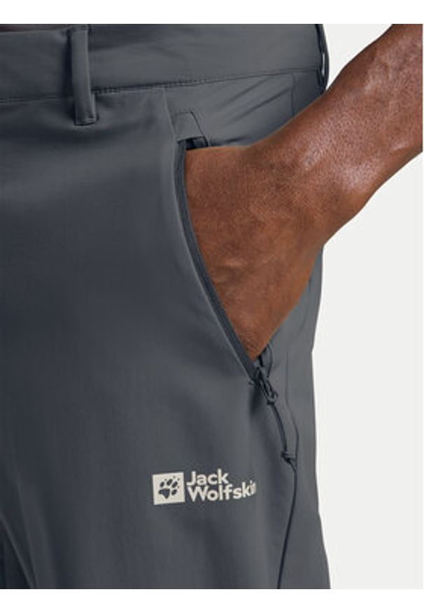 Jack Wolfskin Spodnie outdoor Pico A63904 Granatowy Regular Fit. Kolor: niebieski. Materiał: syntetyk. Sport: outdoor