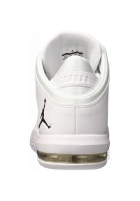 Buty Nike Jordan Flight Origin M 921196-100 białe. Okazja: na co dzień. Kolor: biały. Materiał: materiał, syntetyk, skóra. Szerokość cholewki: normalna