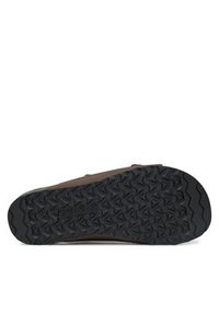 skechers - Skechers Klapki Pelem-Rolento 66042/CHOC Brązowy. Kolor: brązowy. Materiał: skóra #3