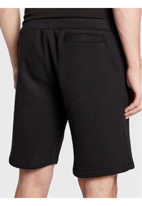 Guess Szorty sportowe Z2YD04 K9V31 Czarny Regular Fit. Kolor: czarny. Materiał: bawełna. Styl: sportowy