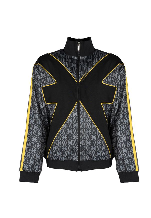 John Richmond Bluza | UMA24170FE | Mężczyzna | Czarny, Żółty, Szary. Okazja: na co dzień. Kolor: żółty, wielokolorowy, czarny, szary. Materiał: bawełna, poliester. Długość: długie. Styl: casual