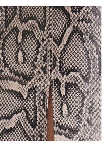 Vero Moda Spódnica z imitacji skóry Nelly 10336982 Beżowy Slim Fit. Kolor: beżowy. Materiał: skóra #4