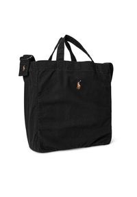 Polo Ralph Lauren Torba 405967606003 Czarny. Kolor: czarny. Materiał: materiał