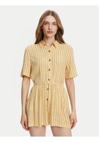 Roxy Kombinezon ERJWO03018 Żółty. Kolor: żółty. Materiał: wiskoza #1