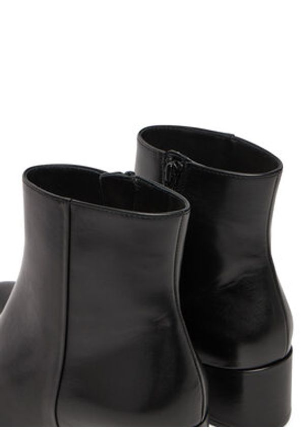 HÖGL Botki Beatrice 0-104703-0100 Czarny. Kolor: czarny. Materiał: skóra